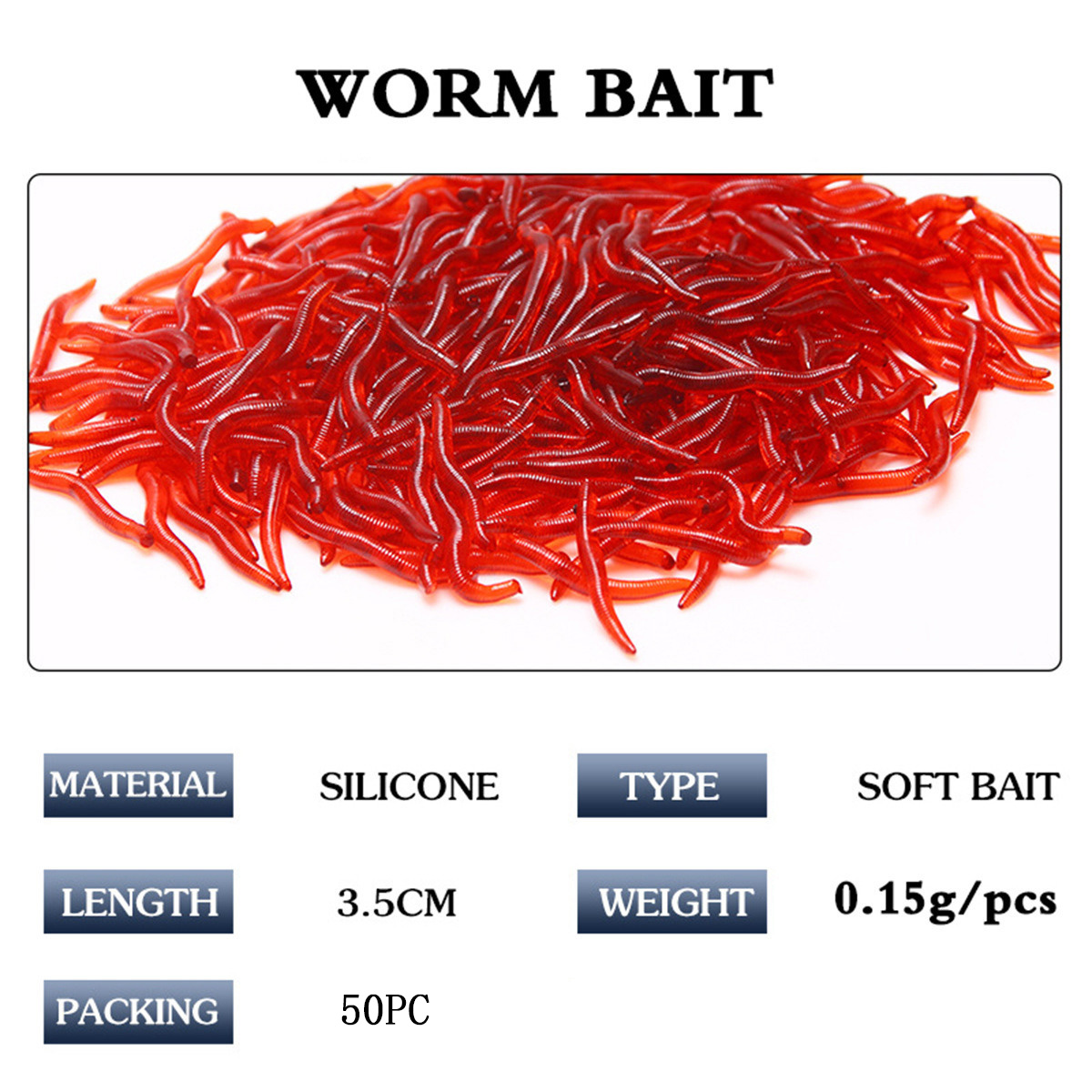 50pcs/Lot Lifelike Red Worm So - Aglaonema Red recension och pris